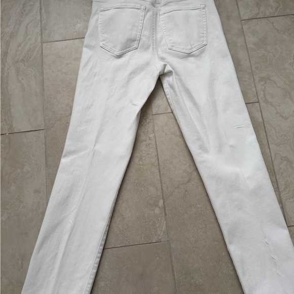 GAP Women's Straight Leg White Jeans 6/28 R - Picture 2 of 7